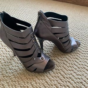 WHBM gladiator style heels, size 6.5